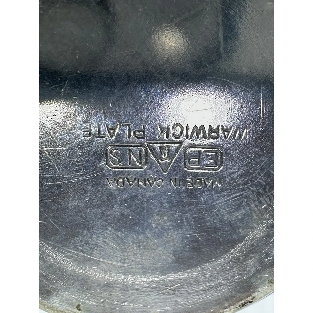 Vintage Warwick Plate Silver Plated‎ Cup Engraved Katheline On Front
